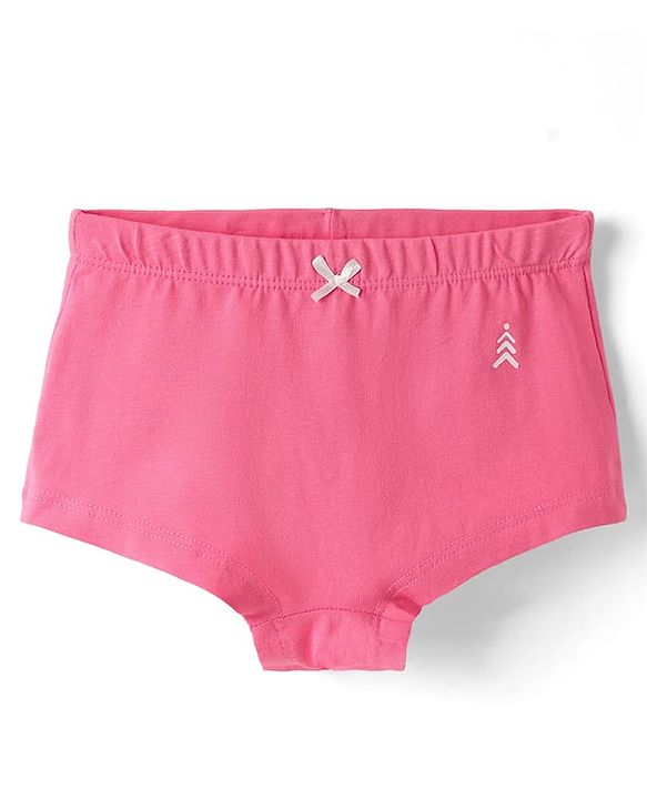 Pine Kids Cotton Elastane Knit Solid Colour Hipsters (Colour May Vary)