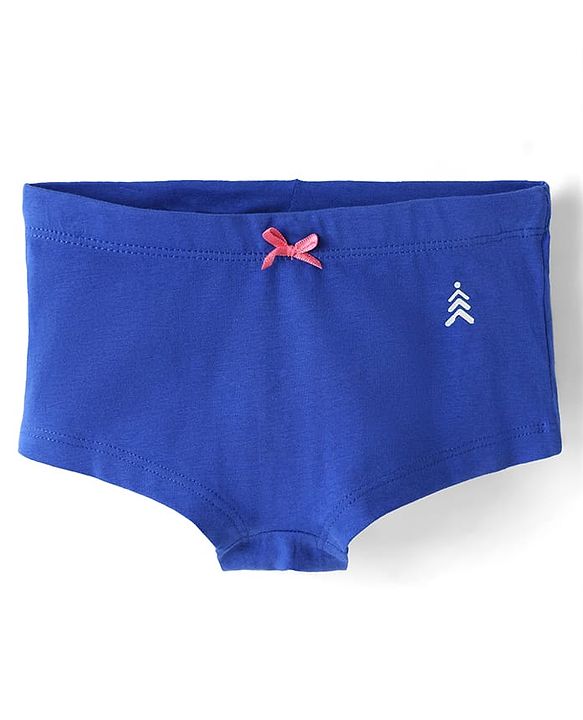 Pine Kids Cotton Elastane Knit Solid Colour Hipsters (Colour May Vary)