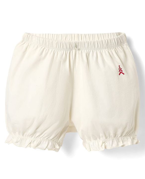 Pine Kids Cotton Elastane Knit Solid Bloomers Pack of 3 (Color May Vary)
