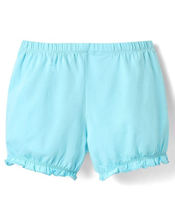 Pine Kids Cotton Elastane Knit Solid Bloomers Pack of 3 (Color May Vary)