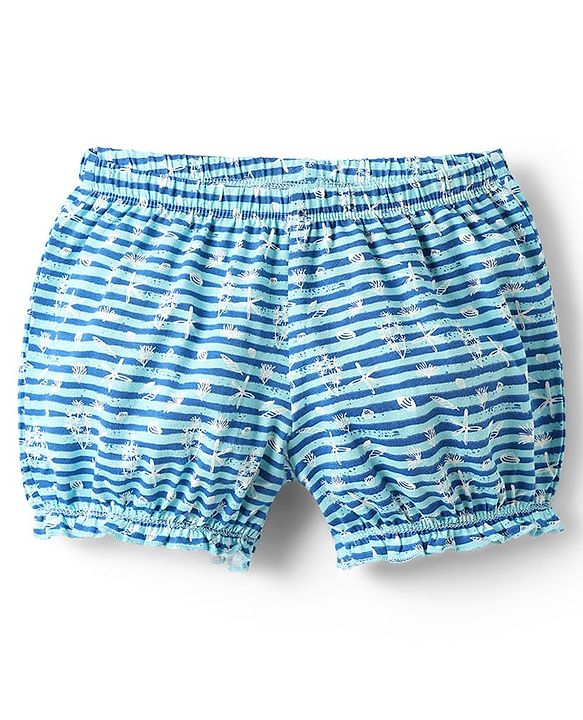 Pine Kids Cotton Elastane Knit Printed Bloomers Pack of 3 (Color May Vary)