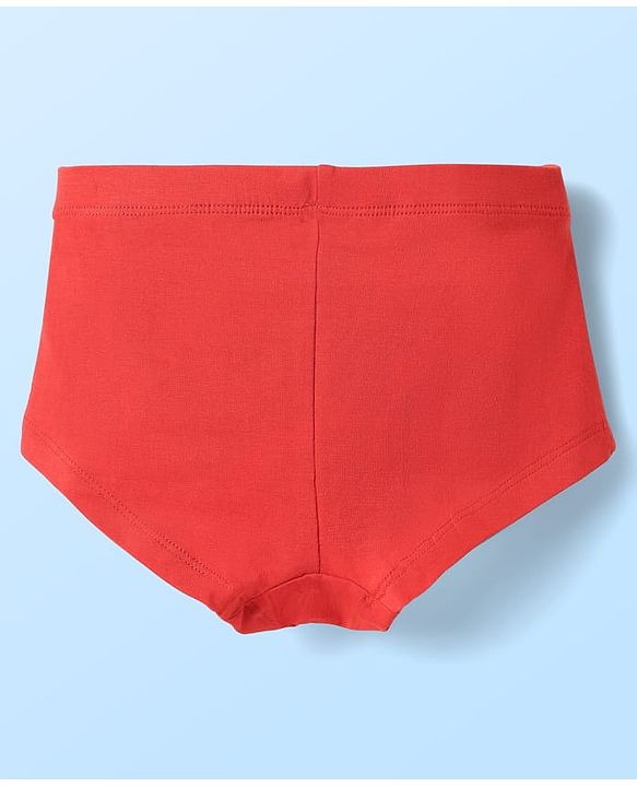 Pine Kids Cotton Elastane Knit Hipsters With Strawberry Print Pack of 3 (Color May Vary)
