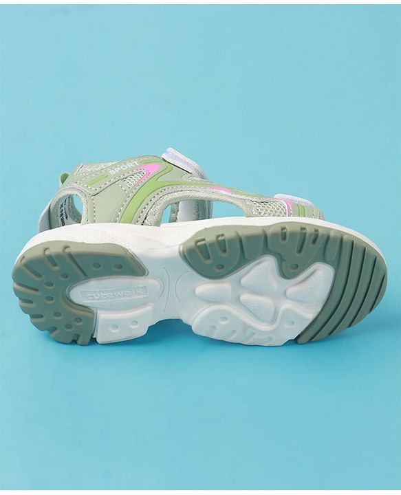 Cute Walk by Babyhug Sandals with Velcro Closure - Purple