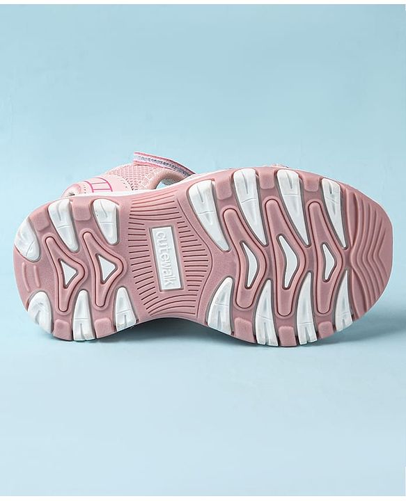 Cute Walk by Babyhug Velcro Closure Sandals - Green