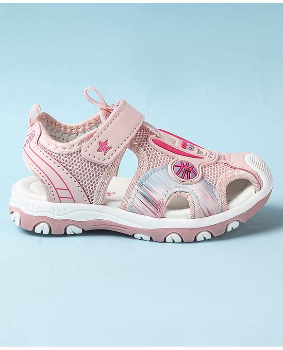 Cute Walk by Babyhug Velcro Closure Sandals - Green