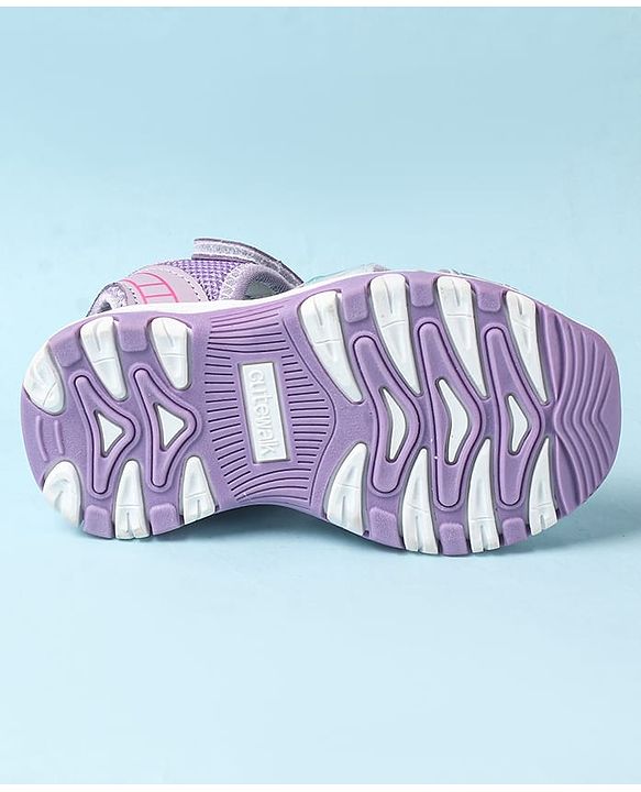 Cute Walk by Babyhug Velcro Closure Sandals - Green