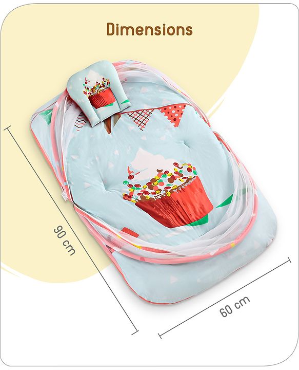 Babyhug Premium Aeroplane Theme Printed Super Saver Bedding Combo Set -White