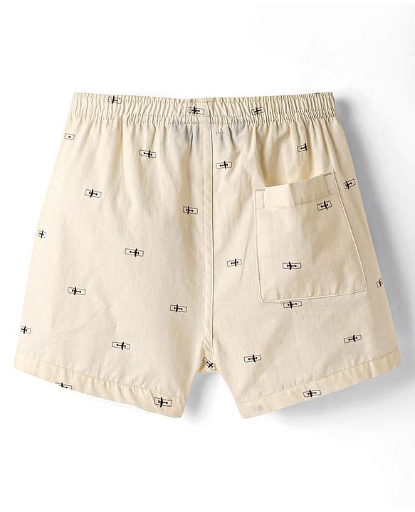 Pine Kids Cotton Knit Boxers with Abstract Print Pack of 2 (Color May Vary)