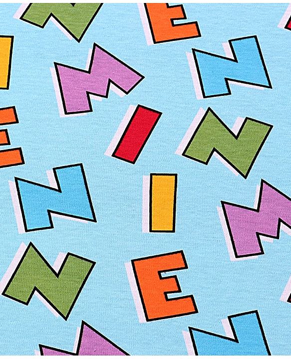 Babyhug Disney 100% Cotton Hooded Towels With Minnie Mouse & Family Graphics   L 79 x B 80 cm Pack Of 2 -Turquoise & White