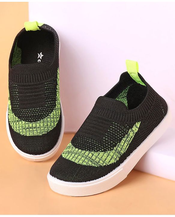 Cute Walk by Babyhug Slip On Casual Shoes - Black