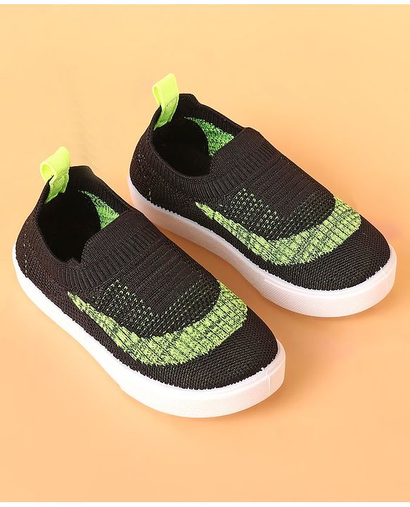 Cute Walk by Babyhug Slip On Casual Shoes - Black