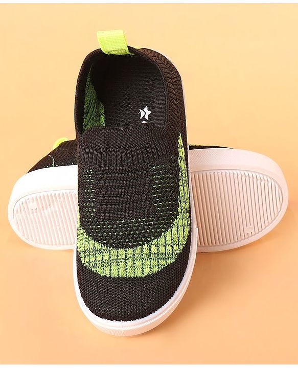 Cute Walk by Babyhug Slip On Casual Shoes - Black