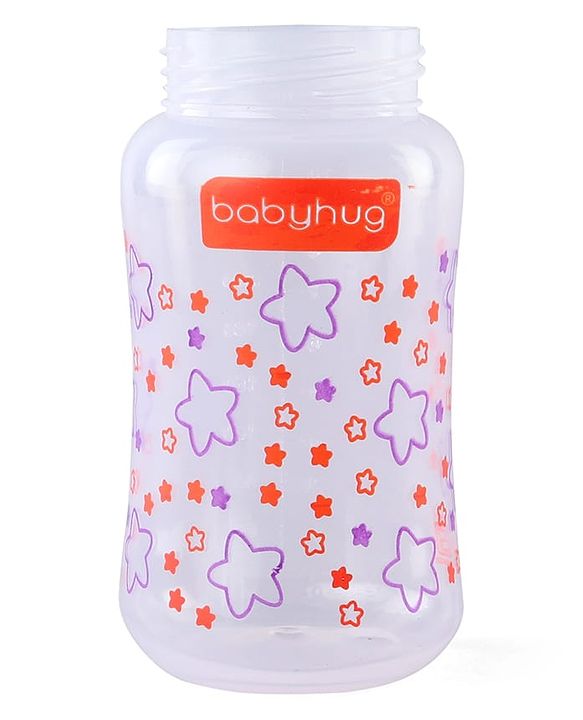 Babyhug Wide Neck Feeding Bottle with Silicone Nipple Dino Print - 250ml| Microwave and Sterilizer Safe| BPA Free| Easy to Clean & Hygienic| Measuring Scale| Anti-colic| Leak Proof