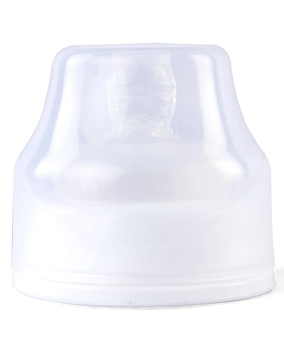 Babyhug Wide Neck Feeding Bottle with Silicone Nipple Dino Print - 250ml| Microwave and Sterilizer Safe| BPA Free| Easy to Clean & Hygienic| Measuring Scale| Anti-colic| Leak Proof