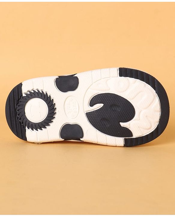 Cute Walk by Babyhug Casual Shoes with Dino Applique - Yellow & Light Blue