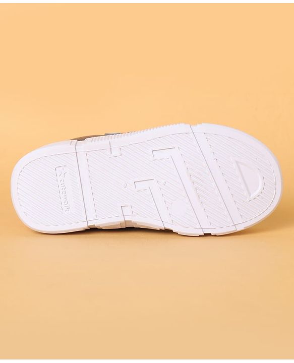Cute Walk by Babyhug Casual Shoes with Velcro Closure & Car Applique - Navy Blue