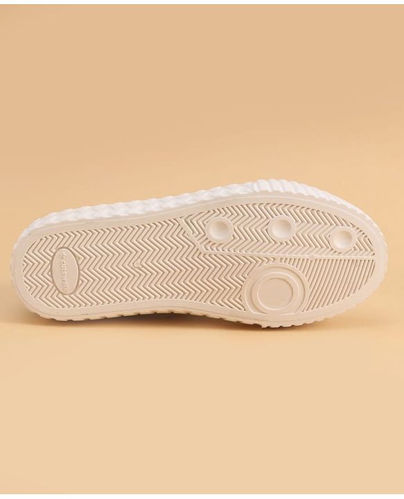 Cute Walk by Babyhug Lace Up Casual Shoes with Dino Print - Grey