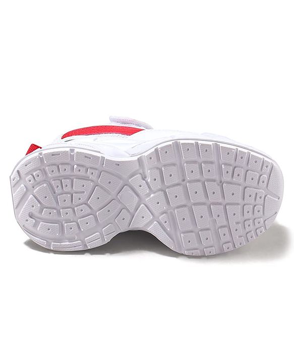 Cute Walk by Babyhug Velcro Closure Sneaker with Tape Detailing - Blue & White