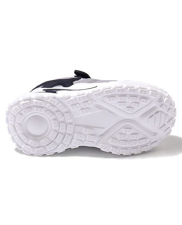 Cute Walk by Babyhug Velcro Closure Sneaker Shoes - Grey