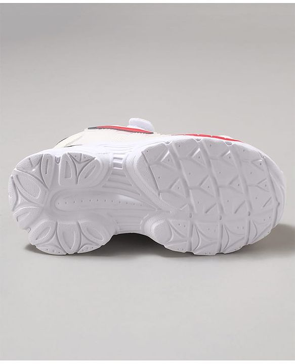 Cute Walk by Babyhug Velcro Closure Sneaker with Tape Detailing - Beige