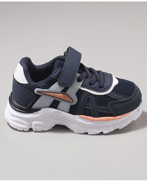 Cute Walk by Babyhug Velcro Closure Sneaker with Tape Detailing - Beige