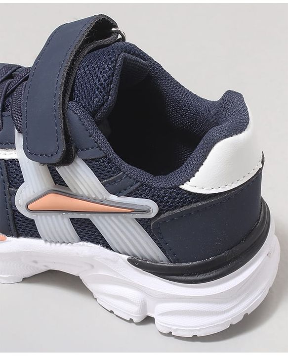 Cute Walk by Babyhug Velcro Closure Sneaker with Tape Detailing - Beige