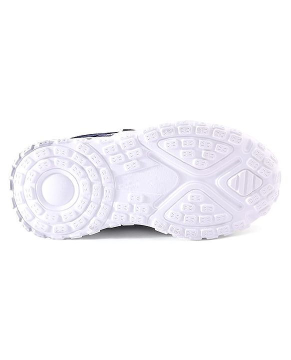 Pine Kids Sneaker Shoes With Velcro Closure & Tape Detailing - Beige