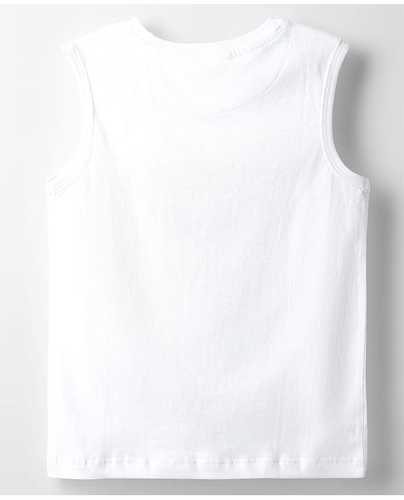 Pine Kids 100% Cotton Full Sleeves Solid Coloured Shirt With Inner Tee - White