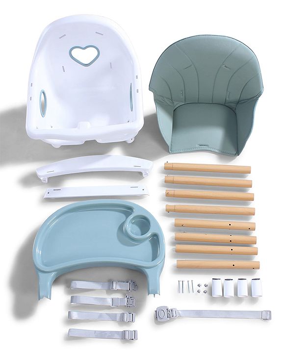 Babyhug Smart Dine High Chair - Green