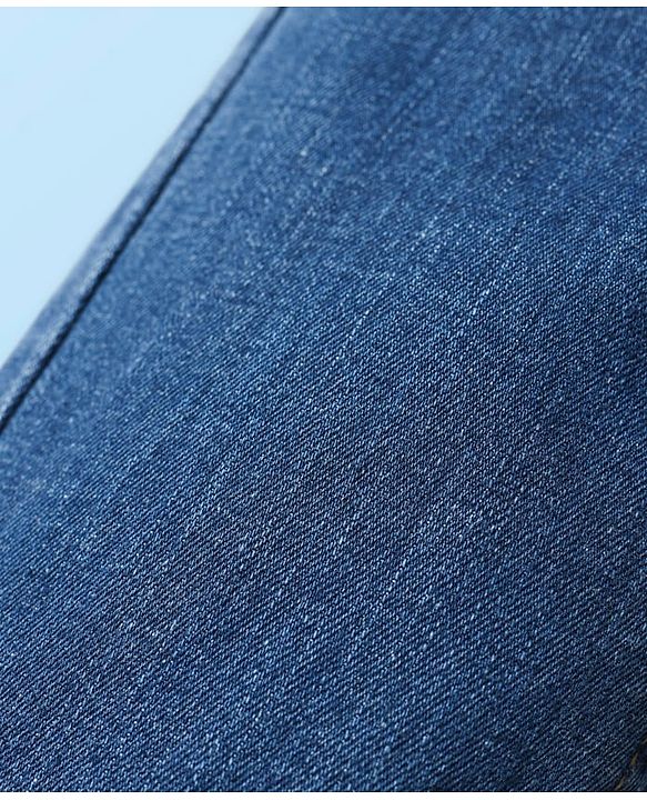Babyhug Cotton Woven Full Sleeves Shirt & Jeans Set with Checks - Blue