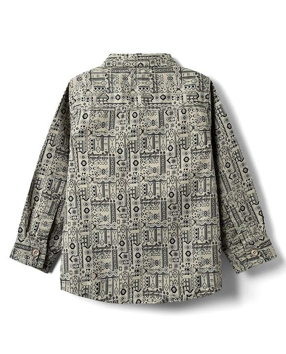 Babyhug Cotton Woven Full Sleeves Printed Shirt & Trouser Set - Multicolor