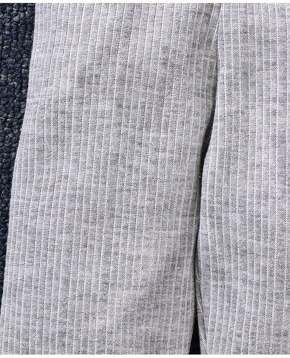 Babyhug Full Length Thermal Leggings - Grey
