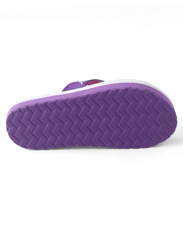 Pine Kids Slip Ons Flip Flops with Beach Theme Print - Blue
