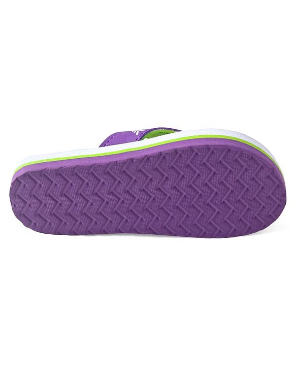 Pine Kids Slip On Flip Flops with Abstract Print - Multicolor