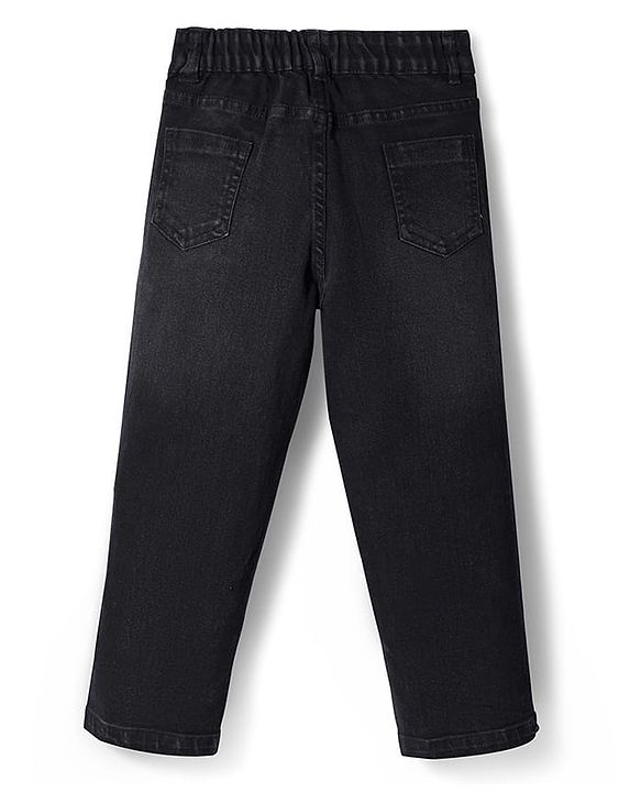 Pine Kids Denim Full Length Washed Jeans -Charcoal Grey