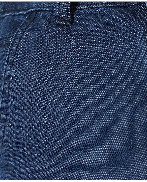 Pine Kids Denim Full Length Washed Jeans - Navy Blue