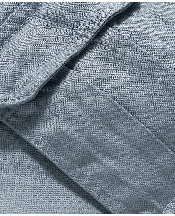 Pine Kids Cotton Woven Full Length Solid Coloured Trousers With Side Pockets - Light Blue