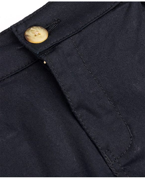 Pine Kids Cotton Elastane Full Length Solid Trouser - Black
