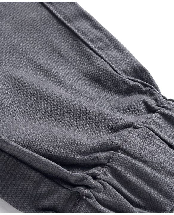 Pine Kids Woven Full Length Trouser With Cargo Pockets - Charcoal Grey