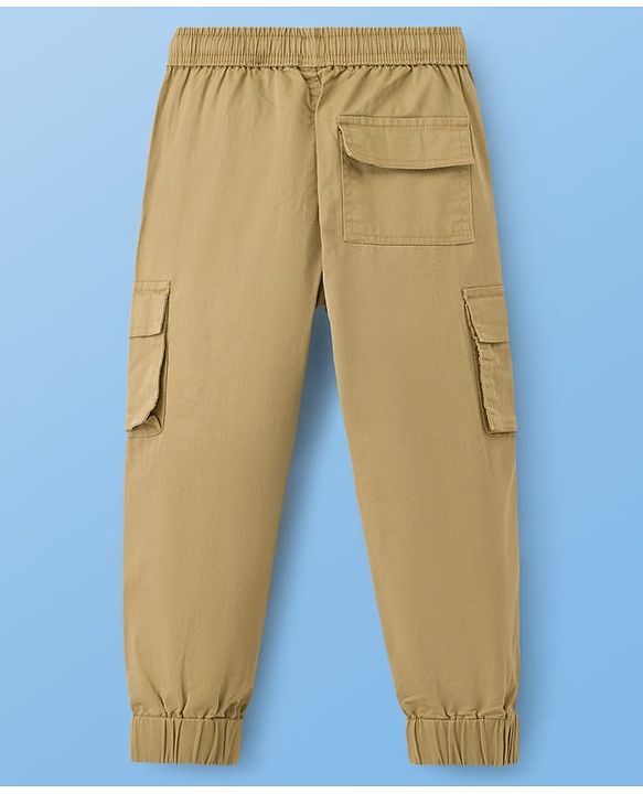 Pine Kids Woven Full Length Trouser With Cargo Pockets - Charcoal Grey