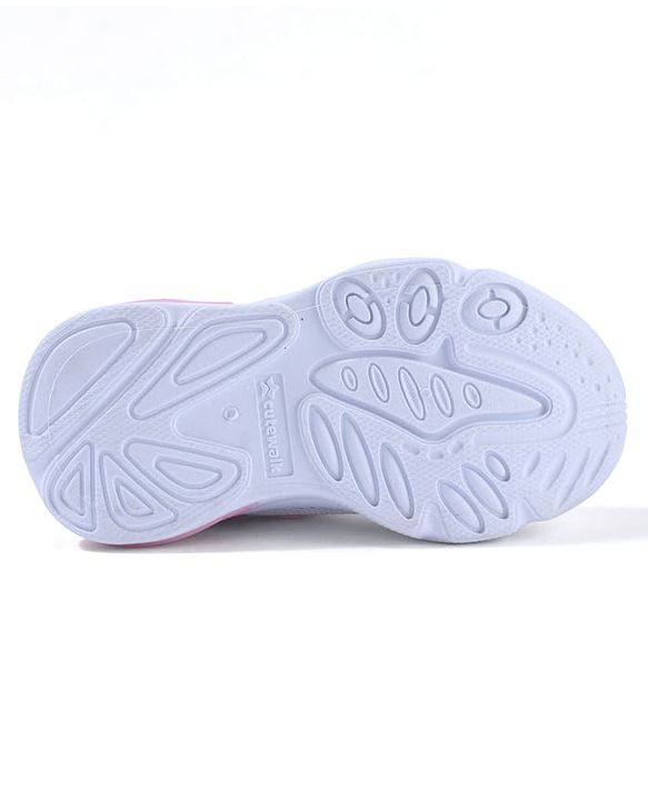 Cute Walk by Babyhug Velcro Closure Sneaker Shoes with Bow Patch - Pink