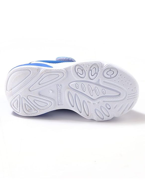 Cute Walk by Babyhug Sneaker with Velcro Closure & Dino Applique - Blue