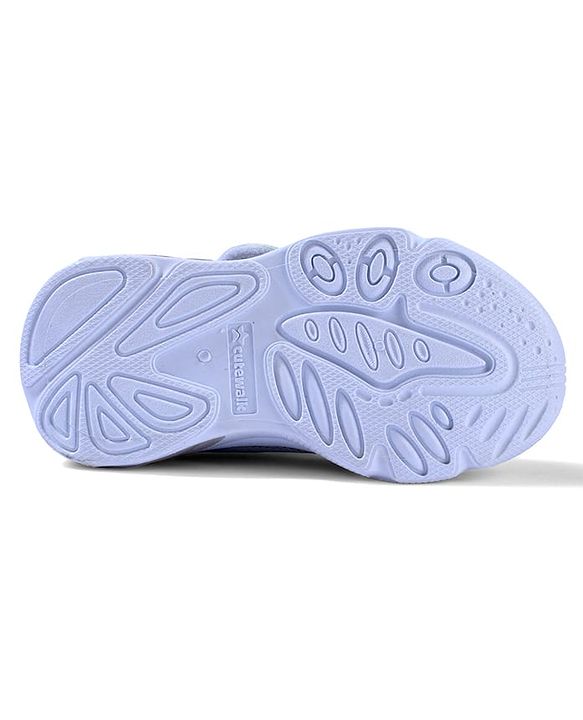 Cute Walk by Babyhug Sneaker with Velcro Closure & Dino Applique - Blue