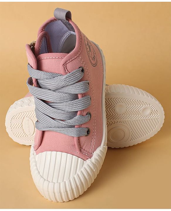 Cute Walk by Babyhug Casual Shoes with Lace up Closure - Brown