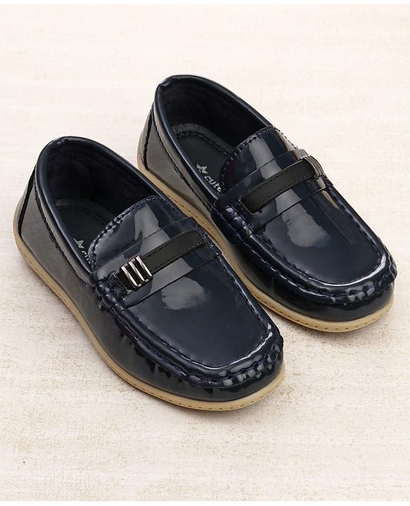 Cute Walk by Babyhug Slip On Loafers With Applique - Brown