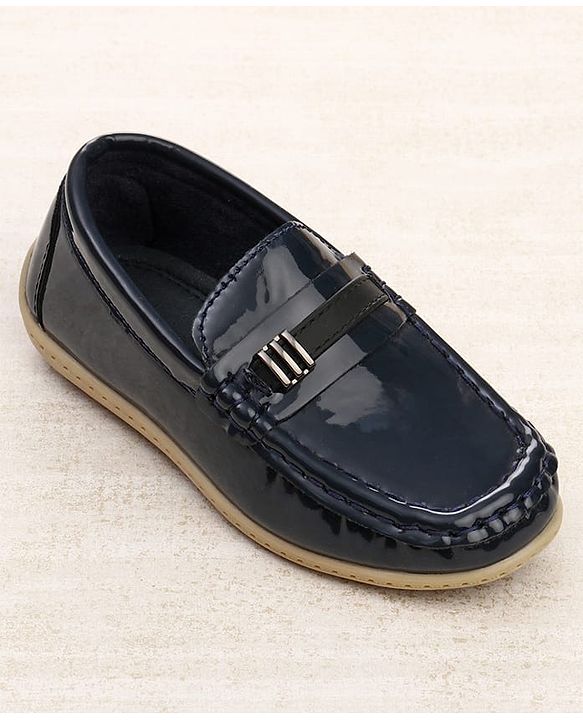 Cute Walk by Babyhug Slip On Loafers With Applique - Brown