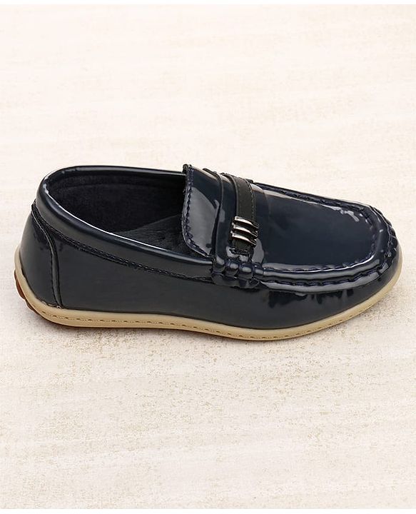 Cute Walk by Babyhug Slip On Loafers With Applique - Brown