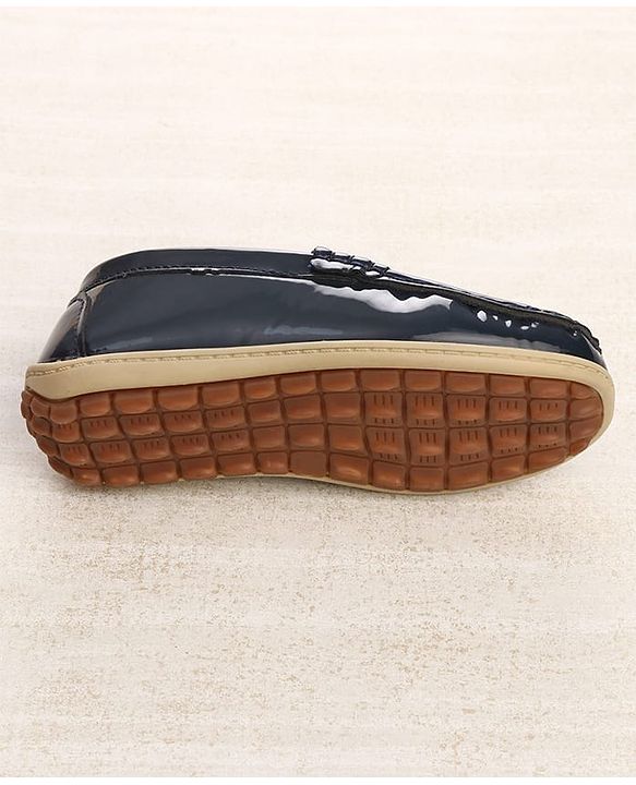 Cute Walk by Babyhug Slip On Loafers With Applique - Brown