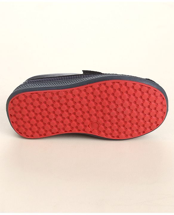 Cute Walk by Babyhug Slip On Solid Loafer - Navy Blue