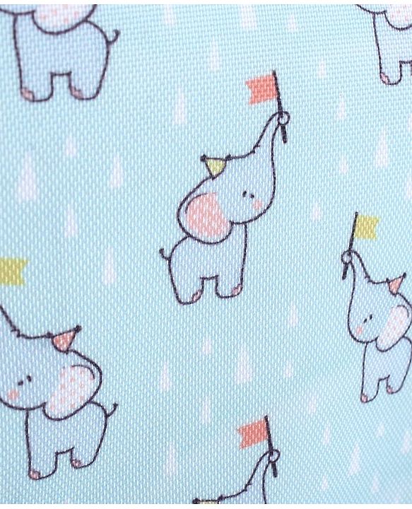 Babyhug Multipurpose Diaper Sling Bag Cloud Print - Blue| Adjustable Shoulder Strap| Insulated Bottle Pouches| Water Resistant| Carry Handle